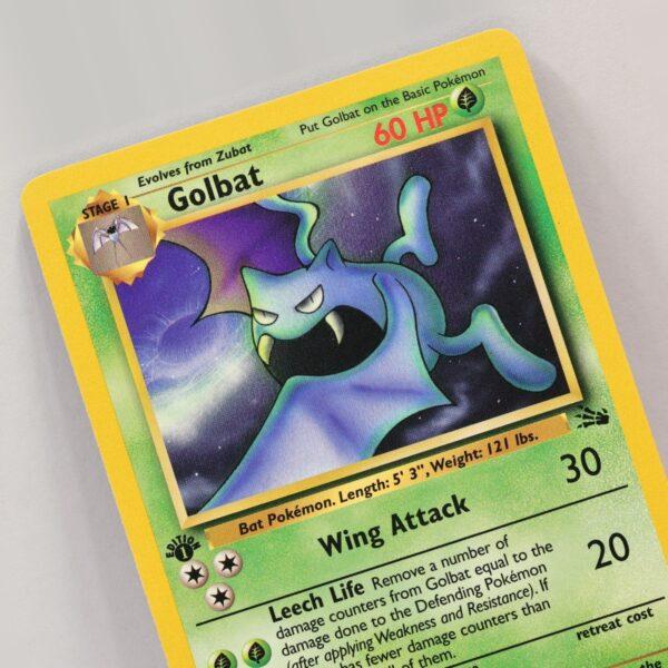 Pokemon TCG - Golbat 34/62 Fossil 1st Edition WOTC 1999 - EXC - Bend
