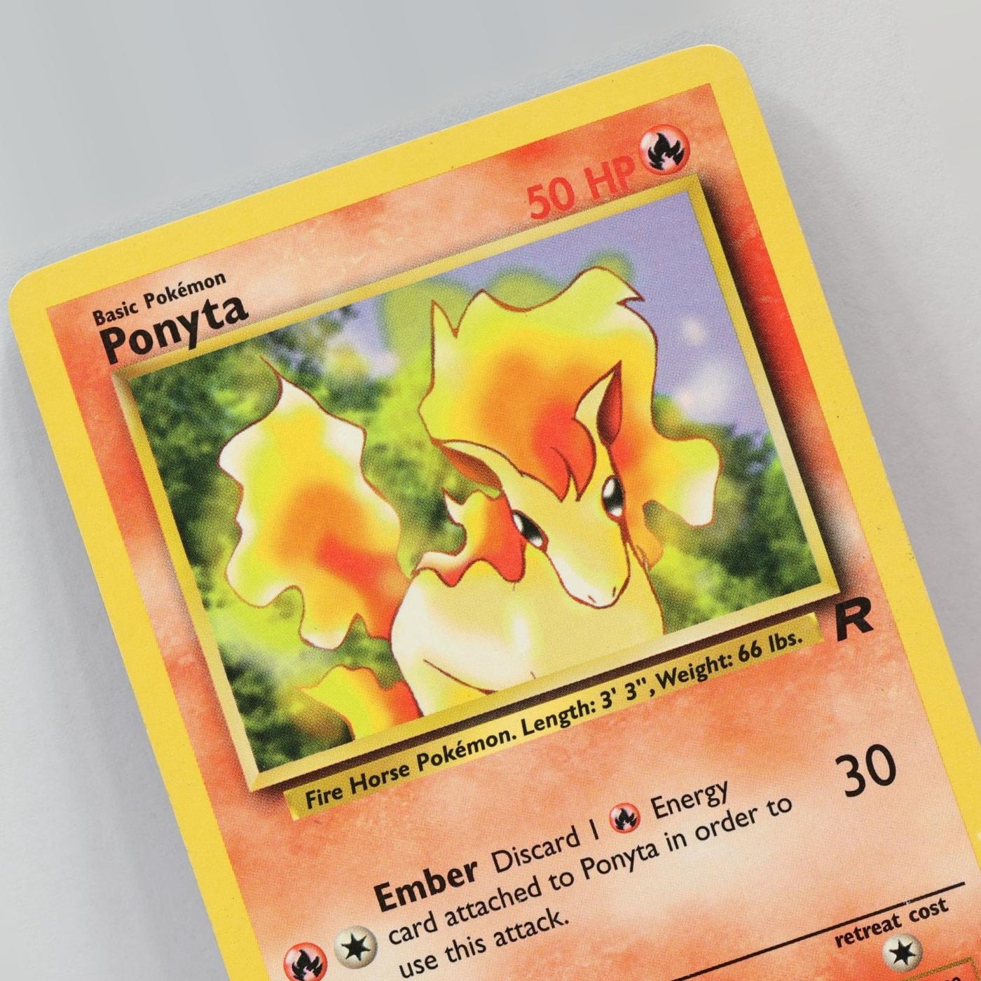 Pokemon TCG – Ponyta 64/82 Team Rocket WOTC 2000 – MP