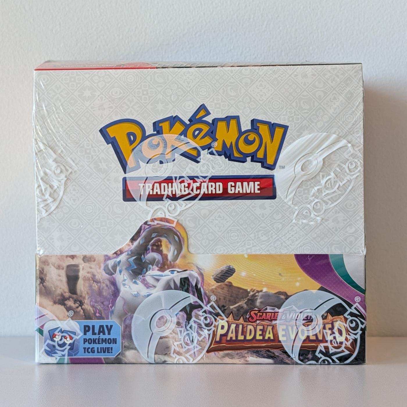 Pokémon TCG – Scarlet & Violet – Paldea Evolved Booster Box – Brand New & Sealed