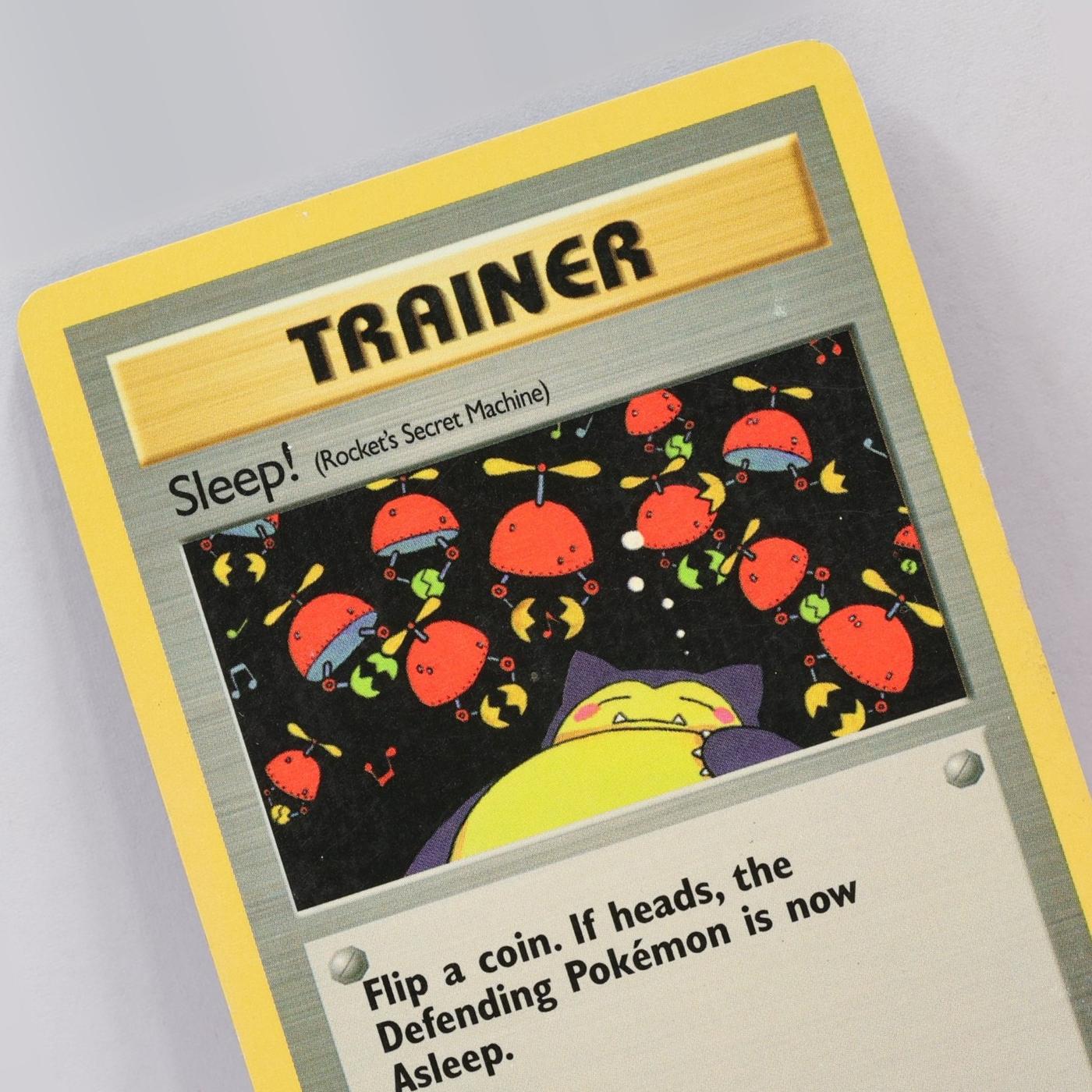 Pokemon TCG – Sleep! 79/82 Team Rocket WOTC 2000 – MP